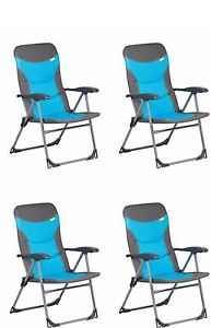 Kampa Skipper Armchair Blue x 4