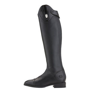 NIB Ariat (10014381) Ladies Monaco Stretch Dress Tall Boots with Black Patent