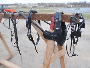 New USA Made Beta Sport Harness with Euro Brollar Collar MINI HORSE SIZE