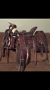 Charro Saddle. Montura Charra