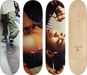 Supreme Larry Clark Kids Skate Deck Set Make Out Blunt 40 oz. 20th Anniversary