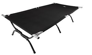 XXL Sturdy Folding Sports Sleeping Gear Camping Cot Supports 600 lbs Easy Set Up