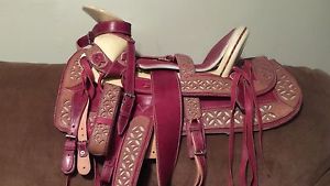 Charro Saddle. Montura Charra