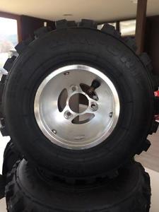 Wintec Studded Tyres / Go-Kart Snow-Ice Tyres / Karting Winter Tires / With Rims