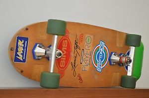 Vintage SIMS LONNIE TOFT 10.0 Skateboard Complete LAZER TRUCKS KRYPTONICS WHEELS