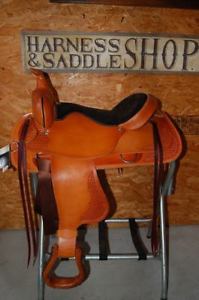 16" GW CRATE TRAIL SADDLE USA MADE ONE OF A KIND FREE SHIP LIFETIME WARRANTY