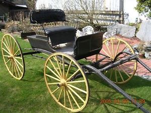 –   1920's DOCTORS BUGGY - SINGLE HORSE