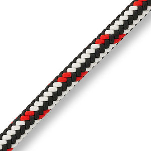 Samson ArborMaster 16-Strand Climbing Rope, Red, Black & White, 1/2” x 600’