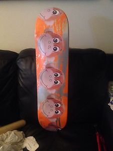 Jeff Koons Monkey Train Skateboard Sean Cliver Kaws Supreme Hook Ups Deck