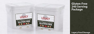 Legacy Premium 240 Serving Certified Gluten Free Entree Bucket. Freeze Dried.