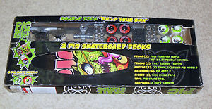 Pig Skateboards Customizeable Set 2 Pig Decks 8 Wheels BRAND NEW UNOPENED RARE