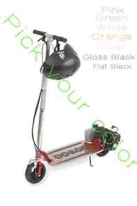 Original Calif New In Box WHITE Go Ped Sport Gas Scooter BLACK FRIDAY SPECIAL