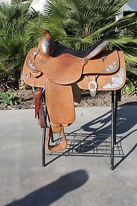 16" Allen Ranch Western Show Saddle