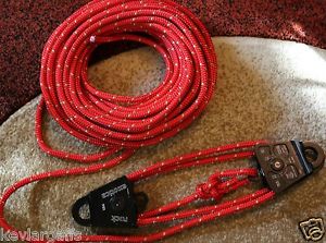 Rock Exotica + CWC Arborist Pro Rope block and tackle 400 feet 1/2 Rope