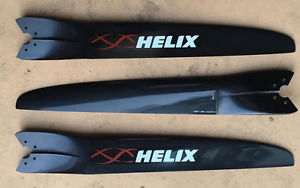 Helix Carbon Fiber 3-Blade Nirvana Rodeo Mini2 Paramotor Propeller, 125cm length