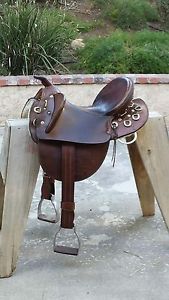 Australian Stock Saddle, Western with Horn