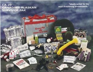 Canadian-Alaskan Survivor Pak Emergency Kit By Survivor Industries