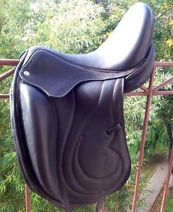 Germida 17.5" English Monoflap dressage saddle NEW