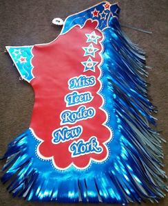 Rodeo Diva Designs Custom Rodeo Queen Patriotic Chaps Personalized