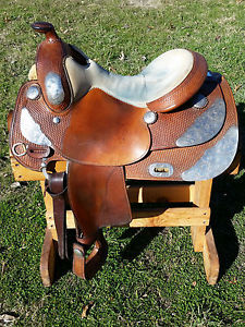 16" Broken Horn Western Pleasure Show Saddle