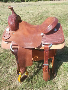 17" Spur Saddlery Cutting Saddle (Made in Texas) Ranch Cutter