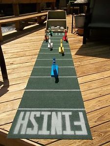 "Triple Crown" Handmade "Jeu de Course" Horse Racing Derby Lawn Gambling Game