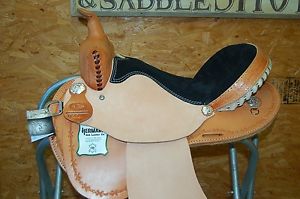 16" GW CRATE "BILLY SHAW" CUSTOM BARREL SADDLE HERMAN OAK LEATHER FREE SHIP USA