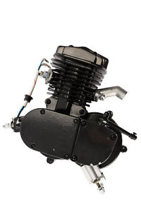 BRAND NEW 66cc 80cc 2-Stroke Gas Engine Motor For Bicycle BLACK I EN05-BASIC