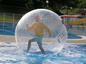 2x 2M Walk on Water Walking Ball Inflatable Zorb ball German zipper 1 Blower