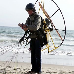 Miniplane PSF Paramotor, featuring the Top 80 engine - Lightest PPG Available!