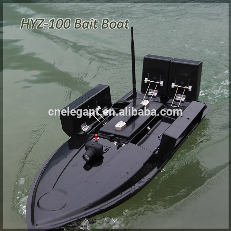 HYZ-100 Black radio control baitboat