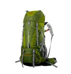 Shoulders Mountaineering Backpack Golden Army Green