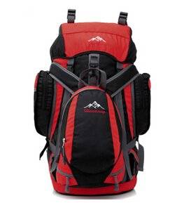 Outdoor Sports Tour Camping Hiking Backpack Professional Mountaineering Baohu Shoulders the Steamed Stuffed Bun Mother Red Package