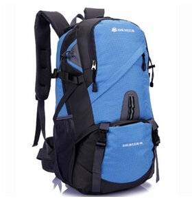 Outside Sports Baohu Backpack Travel Backpack Backpack Large Bag Men and Women the Light Blue