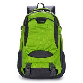 Travel Backpack Female Bag Lightweight Waterproof Outdoor Backpack Shoulders Backpack Green Movement