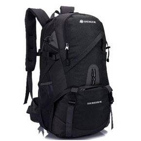 Outside Sports Baohu Backpack Backpack Backpack Travel Large Capacity Bag Black Men and Women