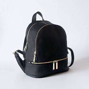 Love-u 2016 New Arrival Genuine Leather High Quality Backpack Black