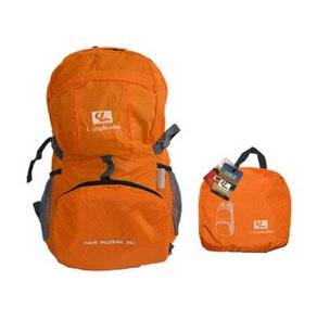 Mountaineering Baohu Folding Bag Backpack Travelling Bag to Receive Bag Portable Wallet Bag Outside the Orange