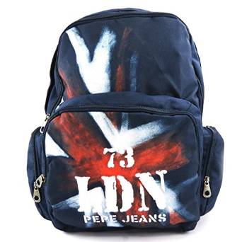 Double bag back 'Pepe Jeans' union jack navy.