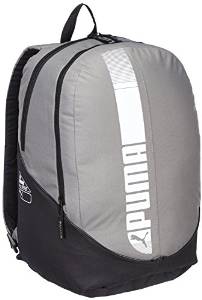 Puma Polyester Grey Casual Backpack (7155502)