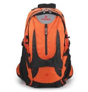 Outdoor Mountaineering Bag Backpack Bag Men and Women Waterproof Hiking Backpack on My Stuff Orange