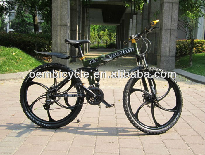 26 inch hot sale full suspension alloy racing folding mtb mountain bycicle bikes