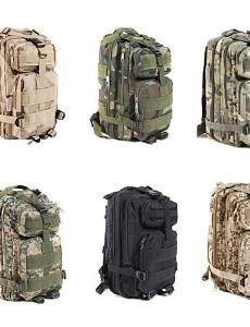 Outdoor Multifunction Climbers Camouflage Tactical Military Fans Backpack