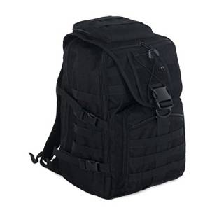 40L Tactical Camping Hiking Traveling Mountaineering Backpack -Color: Black