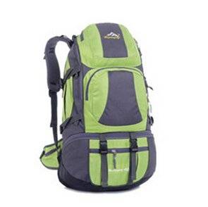 Waterproof Outdoor Backpack Backpack Hiking Camping Double Bag Bag of Green Package Movement 36-55