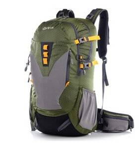 Outdoor Professional Shoulders Backpack Super Light Wear Outdoor Sports Bag Both Men and Women Travel Package Army Green 45 Litres