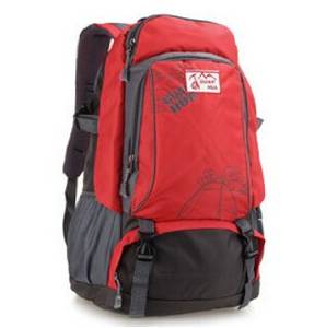 Travel Backpack Backpack Backpack Outdoor Men and Women Lovers with 40 L Backpack Professional Sports Bag Red Solid Color