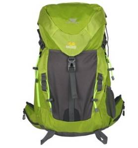 Backpack Waterproof and Scratch During the Outdoor Leisure Mountaineering Bag Men and Women Riding Camping Backpack Cover 40 L Fruit Green