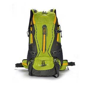 Long Suspension Bracket and Outdoor Backpack Backpack Travel on Foot Movement 45 L Send Rain Shields Green