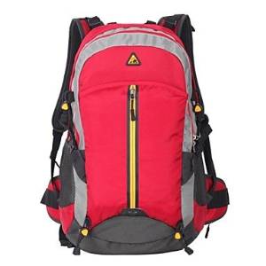 Kimlee Outdoor Activities Double Shoulder Backpack Bag , Red